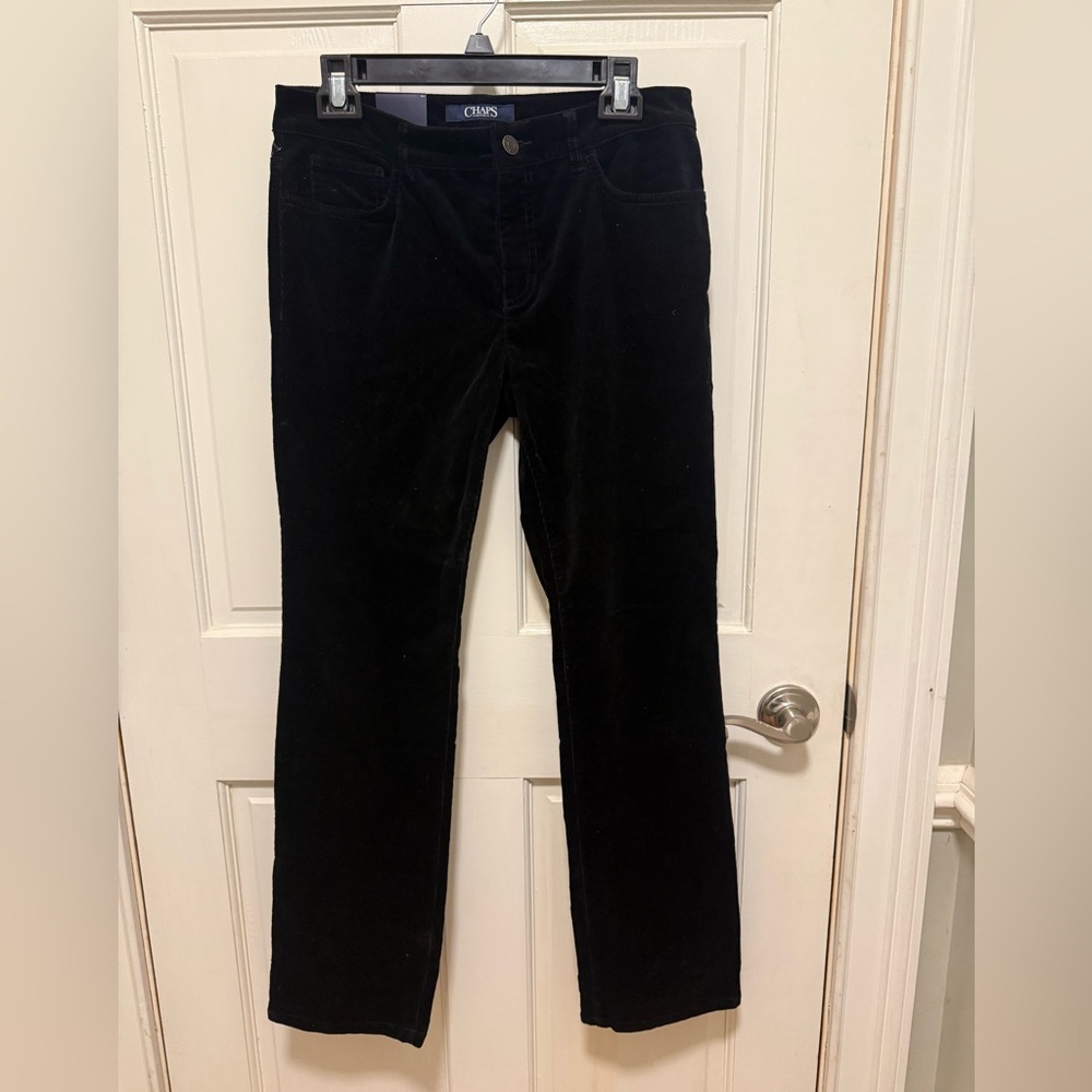 Women’s Black Corduroy Pants - Size 6P